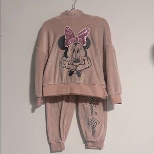 Disney Pink Minnie Mouse Kids Matching Set
